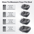 INVENHO Small Orthopedic Dog Bed - Washable, Anti-Slip for Small Dogs & Cats, 20