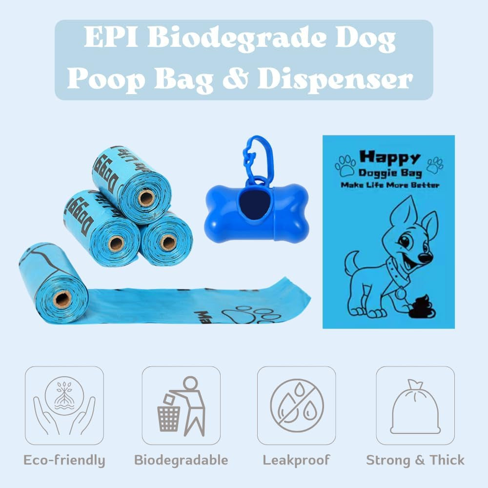 Pupluxe Puppy Starter Kit - 22 Piece Blue Set for Training & New Dog Owners, Ideal Puppy Welcome Gift Bundle