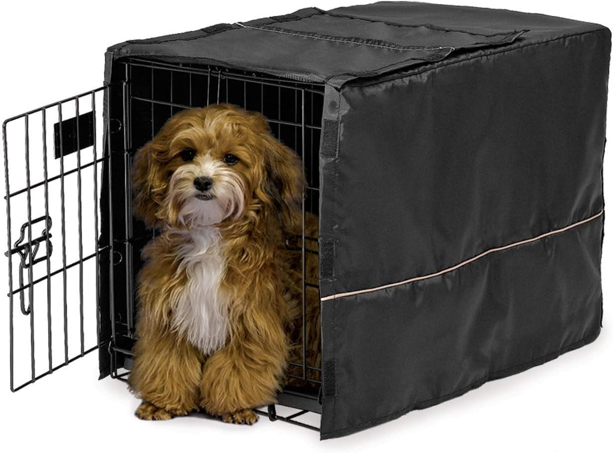 Midwest Homes Dog Crate Cover – Machine Washable Privacy Cover for Midwest Crates, Durable & Easy to Clean, Fits Standard Crate Sizes