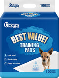 COCOYO Super Absorbent Puppy Training Pads - 30 Count, Best Value Leak-Proof Dog Pee Pads for Potty Training