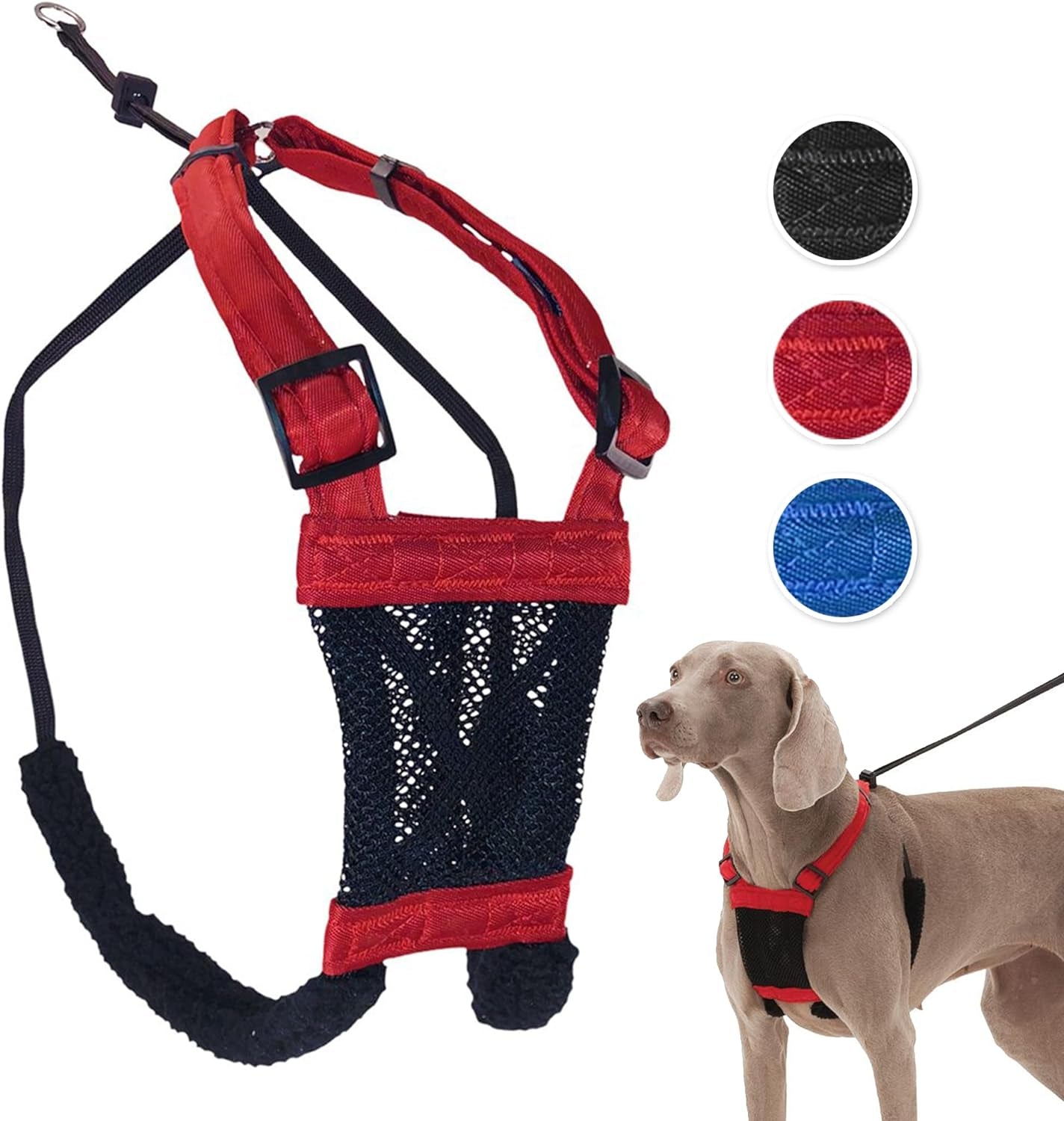 Sporn Small No Pull Dog Harness - Durable Nylon Mesh Harness with Breathable Design, Perfect for Small Breeds