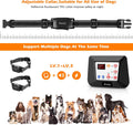 Wireless Dog Fence & Training Collar, 2-In-1 Containment System with Remote, Safe & Harmless Electric Boundary