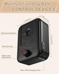 Rechargeable Ultrasonic Anti-Barking Device: 3 Modes, Effective Indoor & Outdoor Bark Control