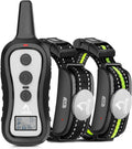 PATPET Dog Training Collar with Remote, Beep/Vibration/Shock, 1000 Ft Range, Rainproof