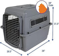 Petmate Sky Kennel - 28 Inch IATA Compliant Dog Crate, Perfect for Pets 15-30 lbs, Made in USA