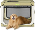 Lesure Soft Collapsible Dog Crate – 4-Door Portable Foldable Travel Kennel with Durable Mesh for Large Dogs, Indoor & Outdoor Use