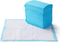 Leak-Proof Puppy Pee Pads with 5-Layer Quick-Dry Surface – Standard Absorbency Potty Training Pads, Various Quantities in Blue & White