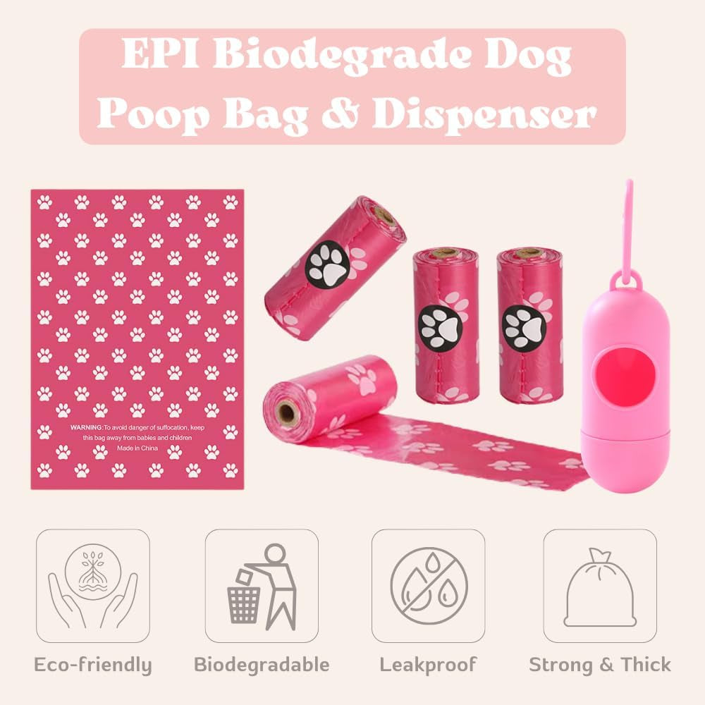 Pupluxe 22-Piece Puppy Starter Kit – Perfect Training Essentials Bundle for New Puppy Owners, Pink