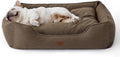 Bedsure Waterproof Dog Bed, Medium, All-Season Orthopedic Foam, Washable - 30x24x9