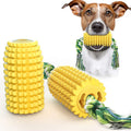 Carllg Tough Squeaky Dog Chew Toy: Durable, Interactive for All Dog Sizes, Corn Stick Design