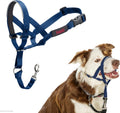 HALTI Headcollar for Medium Dogs - Adjustable, Reflective Anti-Pull Collar with Padded Nose Band