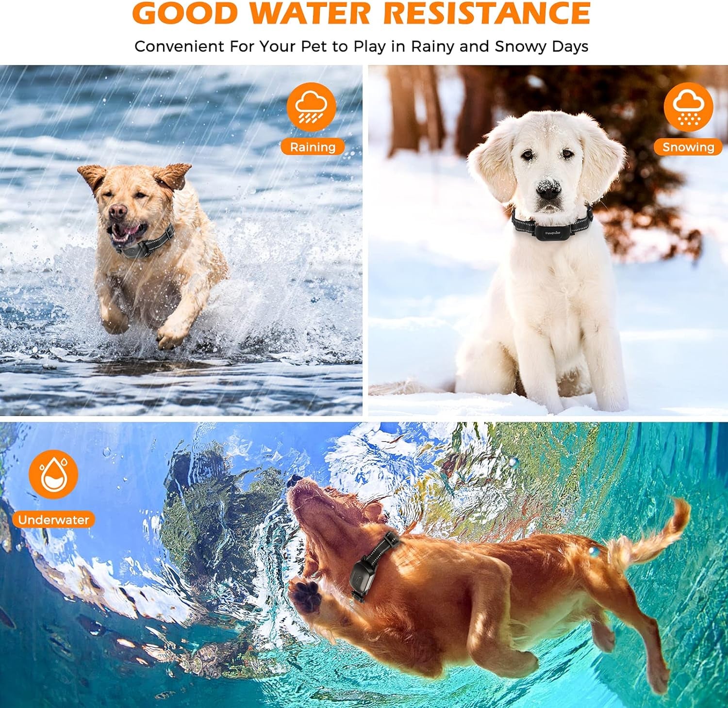 Wireless Dog Fence & Training Collar, 2-In-1 Containment System with Remote, Safe & Harmless Electric Boundary