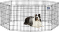 Midwest Foldable Metal Dog Exercise Pen – Portable Pet Playpen, Durable & Secure Outdoor/Indoor Dog Exercise Enclosure