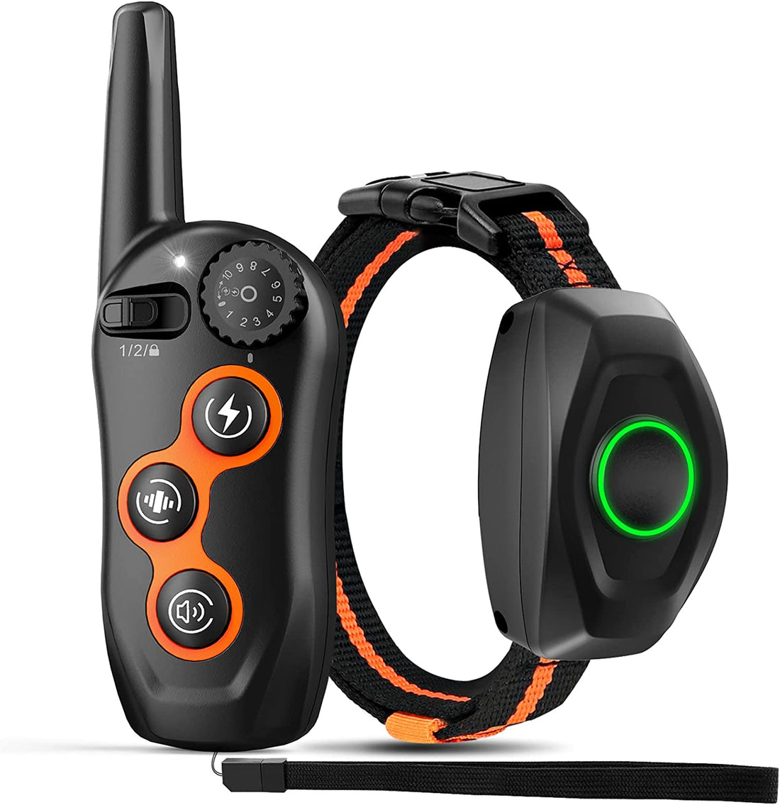 Waterproof Dog Training Collar: 1300Ft Remote, IPX7, Beep, Shock, Vibration, for All Dog Sizes