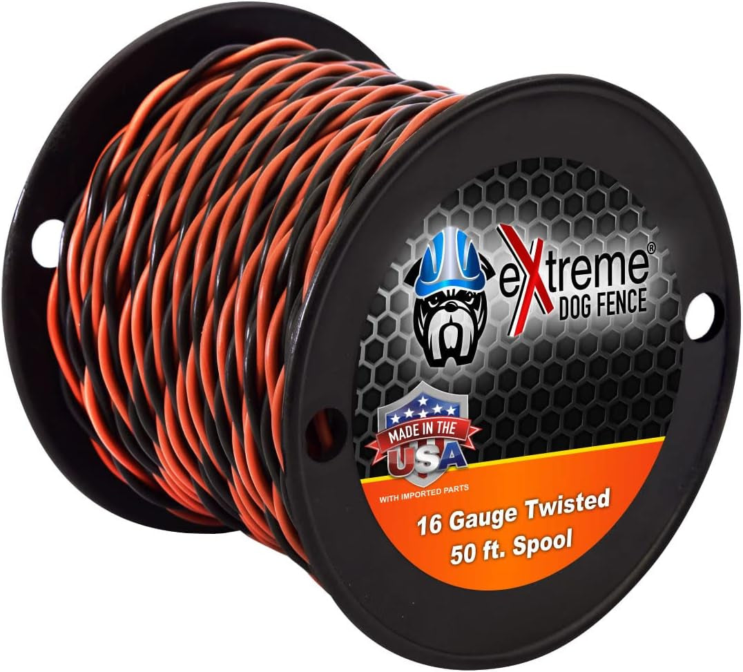 Extreme Dog Fence - Max Grade Electric Dog Fence, 2 Dog Kit with 1500 Ft Heavy-Duty Wire for Superior Performance & Durability