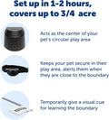 Petsafe Stay & Play Wireless Pet Fence – Portable, No-Wire Pet Containment System, Secures up to 3/4 Acre, No Digging Required