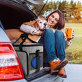 6-Piece Dog Travel Kit: Includes 2 Food Containers, Organizer, 2 Bowls, Treat Pouch