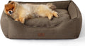 Bedsure Waterproof Dog Bed, Medium, All-Season Orthopedic Foam, Washable - 30x24x9