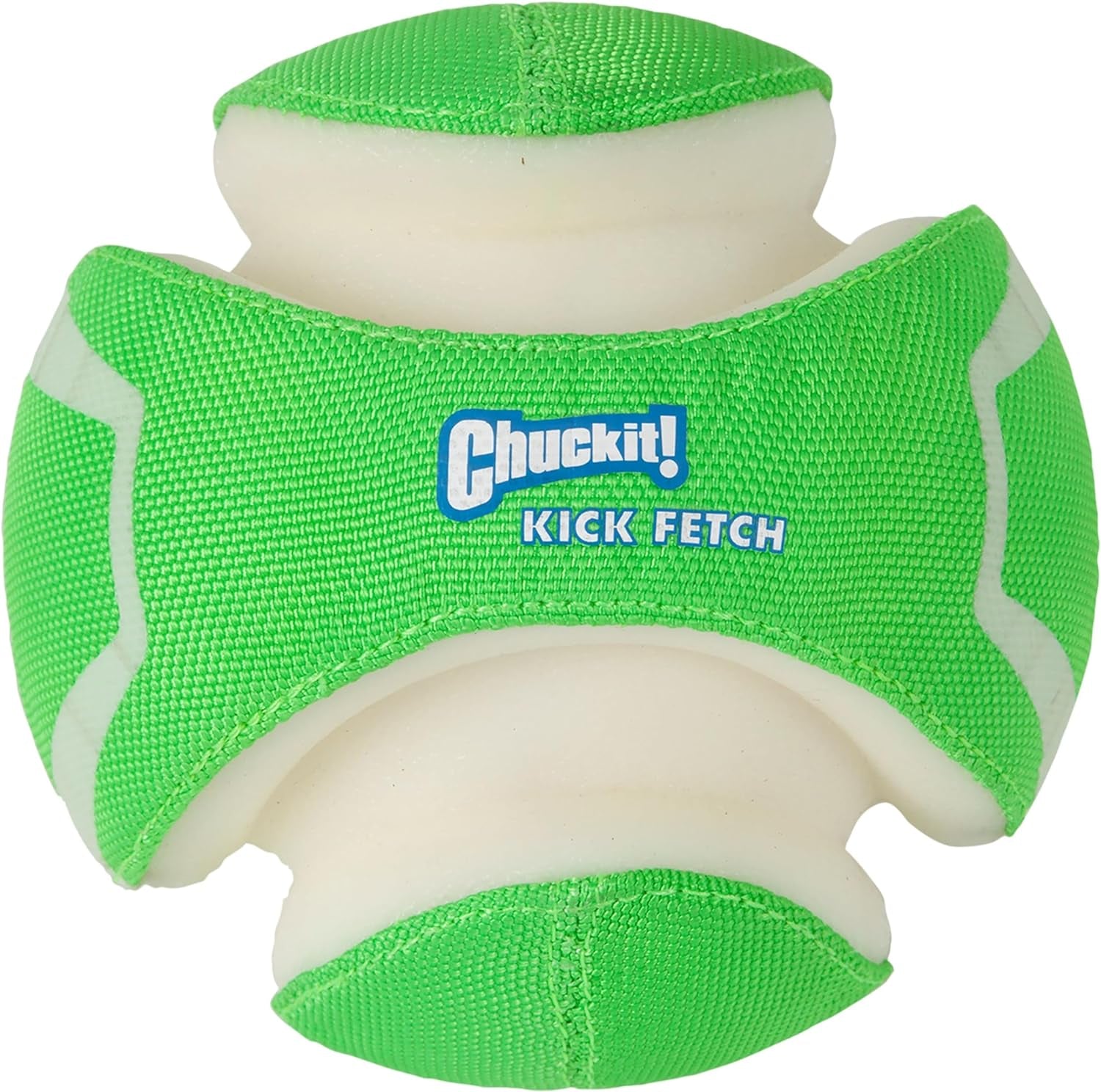 Chuckit Kick & Fetch Ball - Durable Dog Toy for Fetch, 8 Inch Diameter