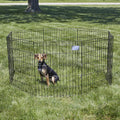 Midwest Foldable Metal Dog Exercise Pen – Portable Pet Playpen, Durable & Secure Outdoor/Indoor Dog Exercise Enclosure