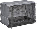 Midwest Double Door Dog Crate Kit – Includes Various Sized Dog Crate, Matching Gray Bed, Crate Cover, and Divider Panel, Durable & Easy to Clean