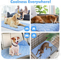 Cooling Mat for Extra Large Dogs - Waterproof & Washable Mat with Color-Changing Arc-Chill Cooling Fiber