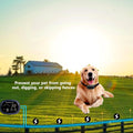 Basic In-Ground Electric Pet Fence System with Waterproof Rechargeable Collar, Safe & Secure Underground Fence