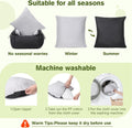 Dog Car Seat - Soft Booster Seat with Storage Pockets, Detachable & Washable Travel Bed, Clip-On Seat Belt