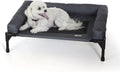 K&H Pet Products Bolster Dog Cot - Cooling, Elevated Bed with Removable Bolsters, Large 30