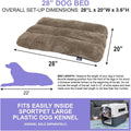 Waterproof Pet Bed – For Plastic Dog Kennels, Durable and Easy to Clean, Provides Extra Comfort for Your Pet