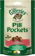 Greenies Pill Pockets for Dogs, Real Peanut Butter Flavor, Capsule Size Soft Treats, Easy-to-Give Pill-Hiding Dog Snacks