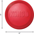 KONG Flyer: Durable Rubber Flying Disc, Outdoor Dog Toy for Fetch, Medium/Large Dogs