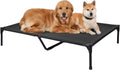 Elevated Outdoor Dog Cot, Waterproof, Breathable Teslin Mesh, Non-Slip, 42