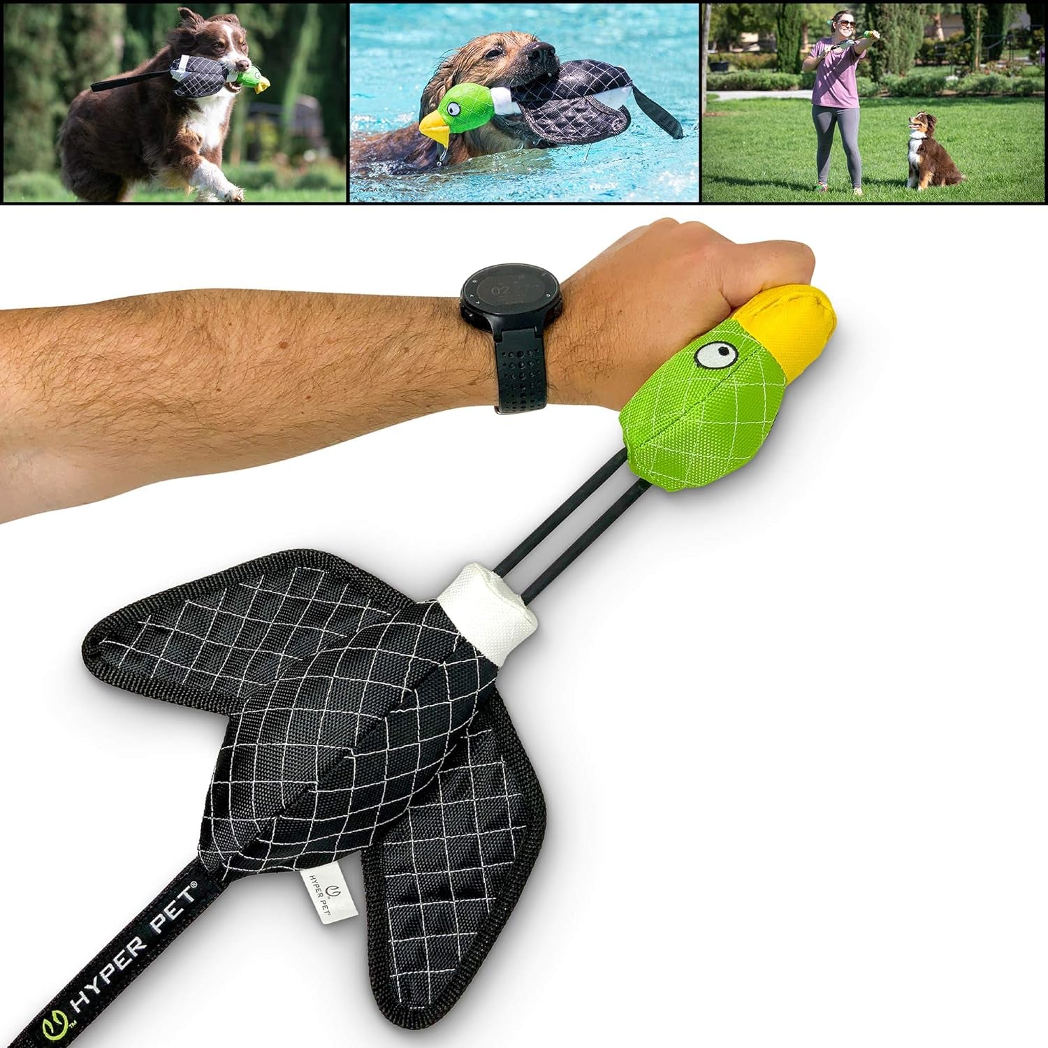 Hyper Pet EVA Foam Fetching Dog Toy – Throwing Stick for Dogs, Lightweight & Durable, Floats on Water, Easy to Clean