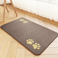 Pet Feeding Mat-Absorbent Pet Placemat for Food and Water Bowl, Dog Food Mat with Waterproof Rubber Backing, No Stains Quick Dry Water Dispenser Mat for Dog and Cat, Dark Gray-12