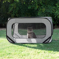 Love's Cabin Portable Large Dog Bed - Pop-Up Indoor/Outdoor Kennel, Car Seat Crate & Cat Bed Collection