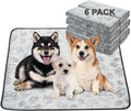 Qeils Reusable Washable Puppy Pads - 2 Pack Waterproof Non-Slip, Absorbent Training Mats for Crates, Playpens