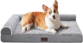 Orthopedic XL Dog Sofa Bed, Egg Foam, Bolster Cushion, Waterproof, Removable Cover