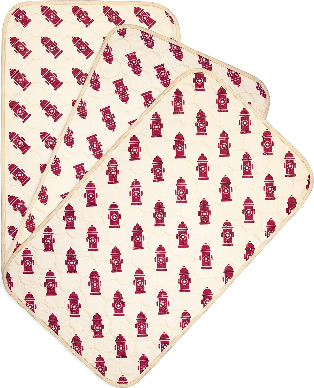 PET MAGASIN Reusable Washable Pet Pads - Highly Absorbent, Waterproof Bottom, Perfect for Crates & Training, 3 Pack