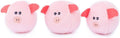 Zippypaws Bubble Babiez Pig Barn Hide and Seek Plush Dog Toy: Squeaky, Interactive