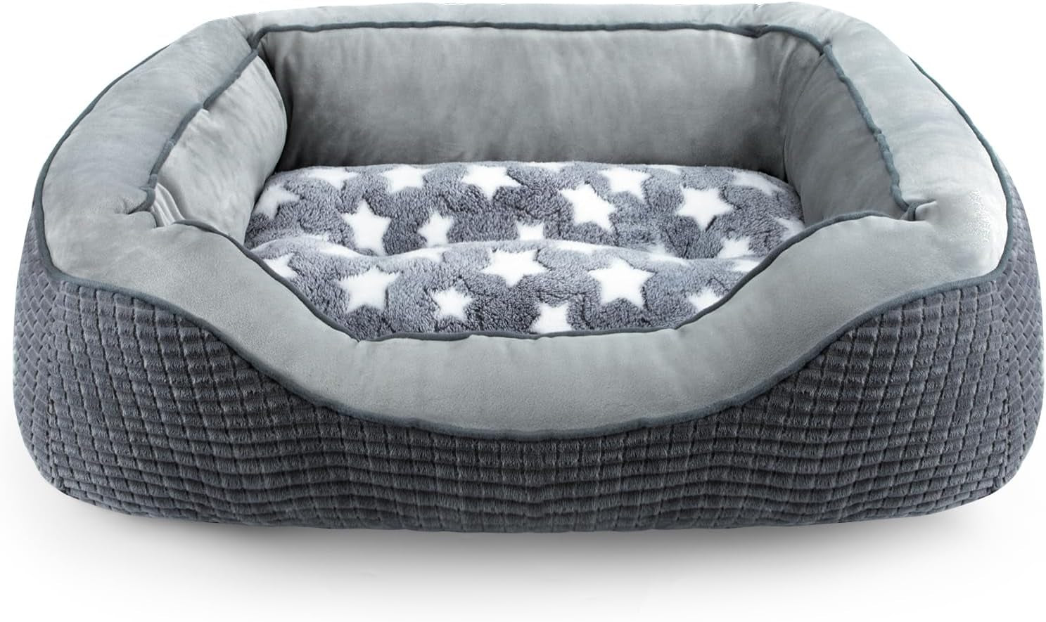 Luxury Orthopedic Dog Sofa Bed - Wide Side Design, Washable, Anti-Slip for All Dog Sizes