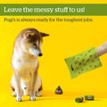 Pogi’s Poop Bag Dispenser with Metal Carabiner Clip, Includes 15 Leak-Proof Dog Poop Bags