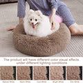 Perpets Donut Cuddler Dog Bed - Orthopedic, Ultra Soft, Washable, Rounded Shape