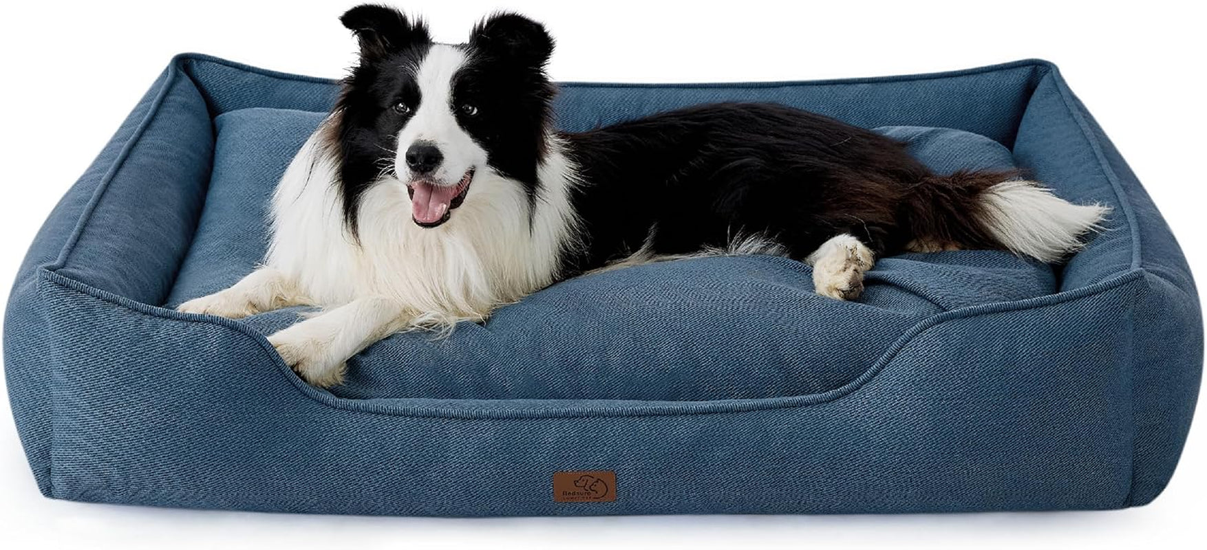 Bedsure Waterproof Dog Bed, Medium, All-Season Orthopedic Foam, Washable - 30x24x9", Grey