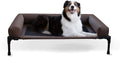 K&H Pet Products Bolster Dog Cot - Cooling, Elevated Bed with Removable Bolsters, Large 30