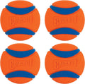 Chuckit! Ultra Ball Medium 8-Pack with Cleaning Bucket: Durable Dog Toy Set