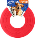 Nerf Dog Rubber Tire Flyer, Flying Disc, Floats, Durable - 10