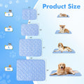 Cooling Mat for Extra Large Dogs - Waterproof & Washable Mat with Color-Changing Arc-Chill Cooling Fiber