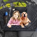 URPOWER Dog Car Seat Extender with Seat Cover: Waterproof Hammock, Mesh Window, Storage Pocket