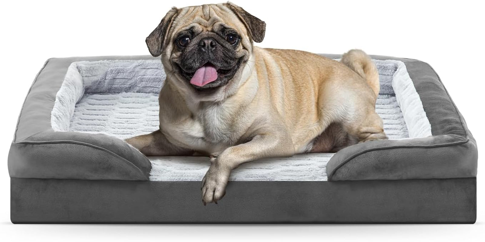 XL Orthopedic Dog Bed, Waterproof, Non-Skid, Supportive Foam, Removable Cover, For Larger Dogs